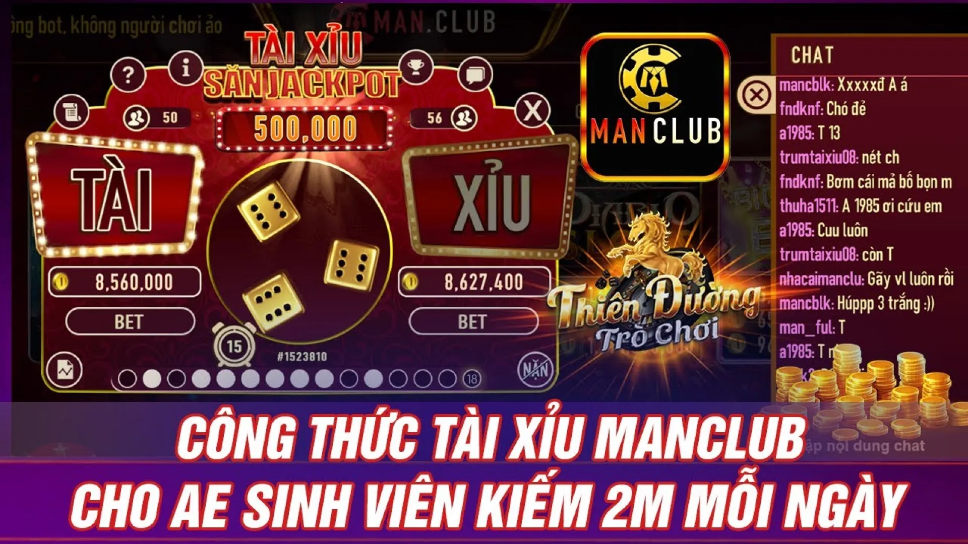 Luật chơi đơn giản của Tài xỉu Livestream Manclub Luật chơi đơn giản của Tài xỉu Livestream Manclub